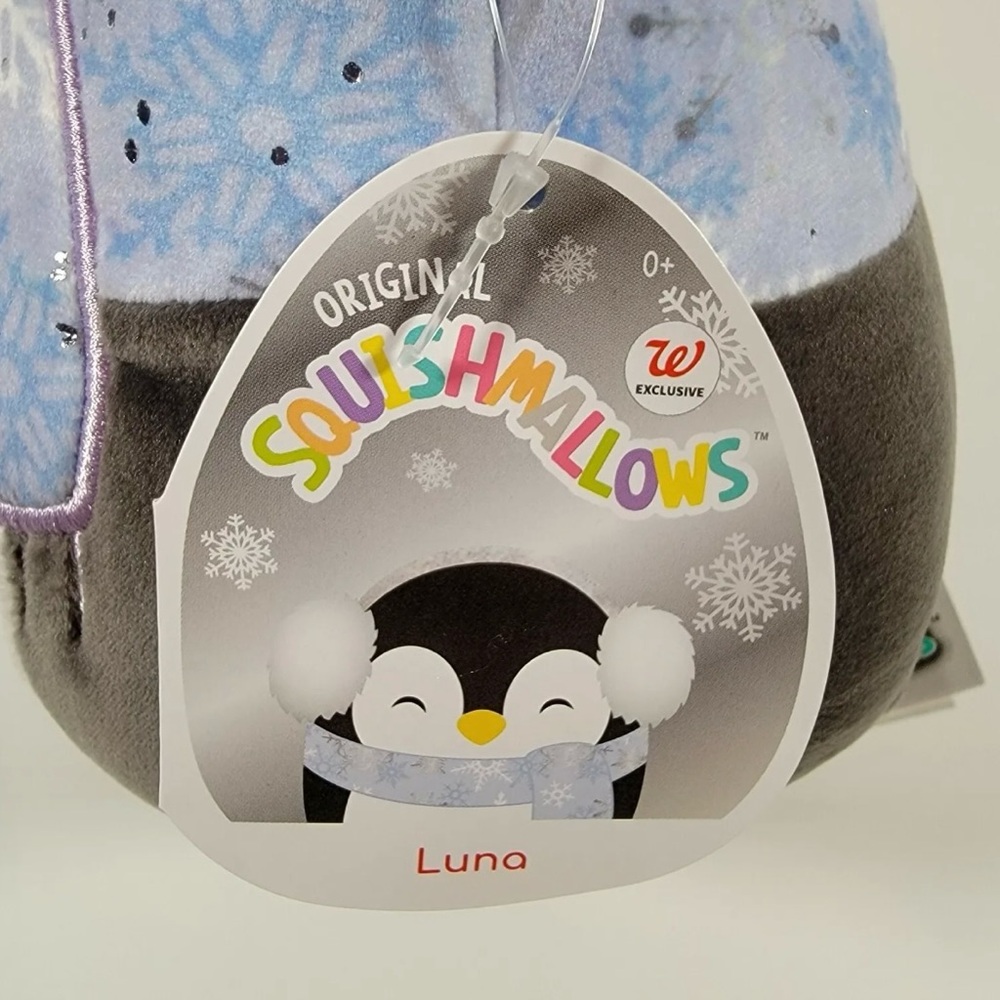Squishmallows Gray and White Penguin- Luna- Walgreens Exclusive 8” Brand New - Picture 2 of 2